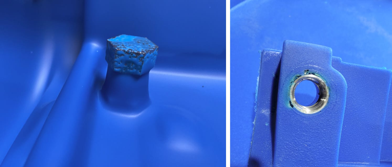 Leaks Around Fittings or Threads